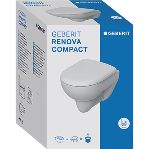 Как установить унитаз geberit renova compact