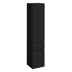 Шкаф-колонна Renova Plan 39х36х180 см, темно-серый, матовый, реверсивная установка двери, подвесной монтаж 869001000 Geberit